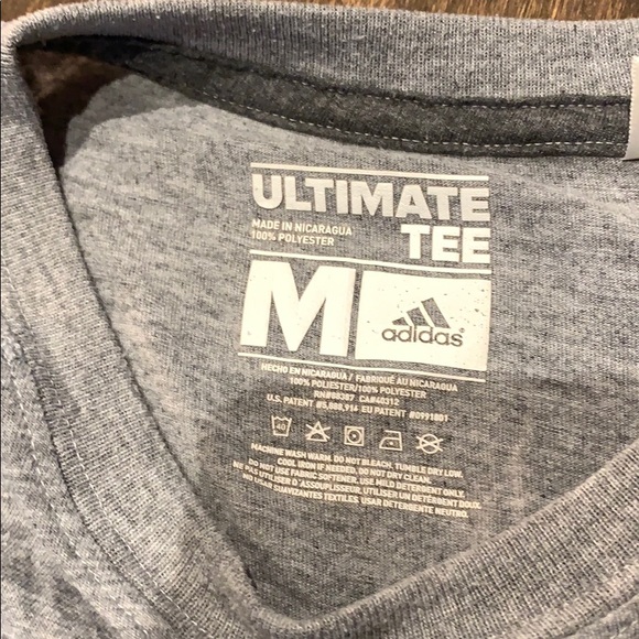 Adidas Climalite Polyester Tee shirt - Picture 3 of 4
